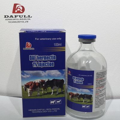 Ivermectin 1% 2% Veterinary Injectable Drugs , Anti Parasite Medicine Long Acting