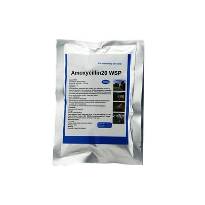 GMP Veterinary Antibiotic Drugs 20% Colistin Sulphate Amoxycilline Premix